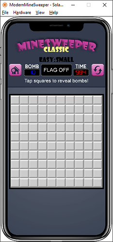 MineSweeper Screenshot